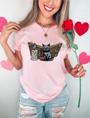 Cute Cat and Book Lover Shirt