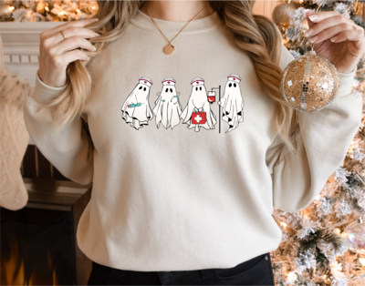 Halloween Ghost Sweatshirt