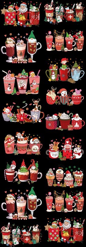 Christmas Ready to Press DTF Transfers Bundle Mix-2