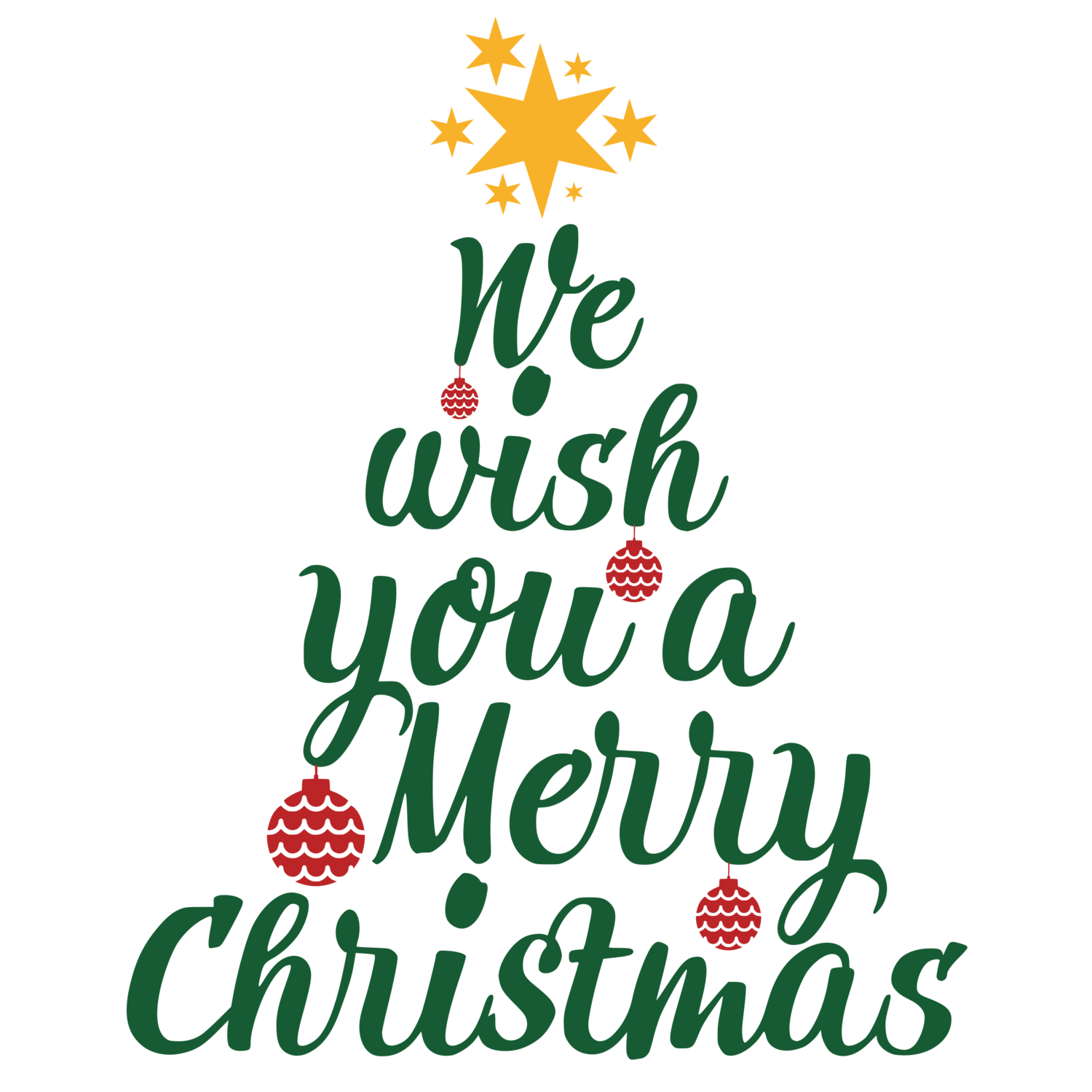 Christmas We Wish You A Merry Christmas Three 2