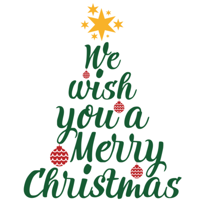 Christmas We Wish You A Merry Christmas Three 2