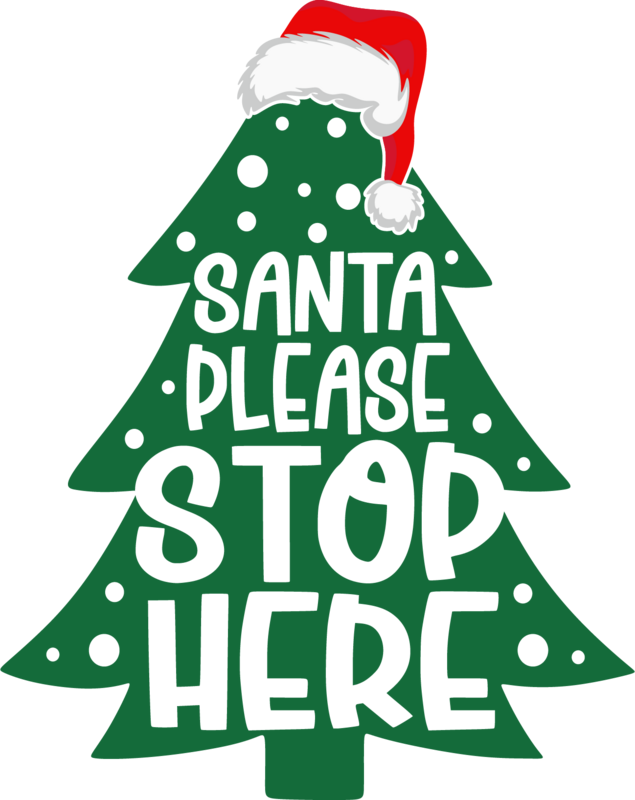 Santa Please Stop Here