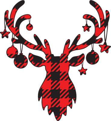 Christmas Merry Christmas Reindeer Head