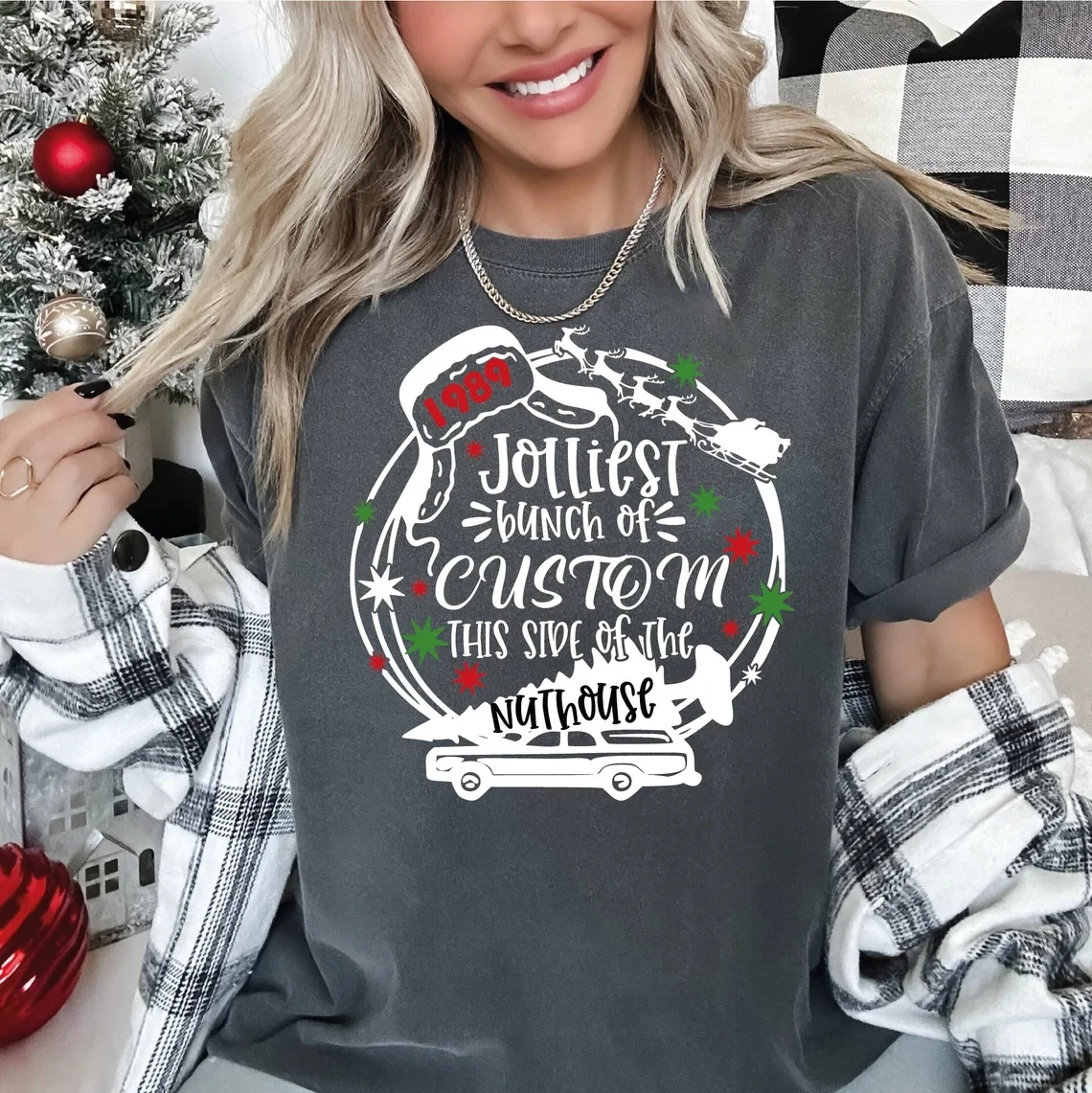 Custom Jolliest Bunch Of this side of the Nuthouse Shirt