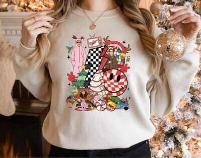 Funny Christmas Sweater, Christmas Vibes Sweatshirt, Christmas Hoodie for Women, Holiday Sweater