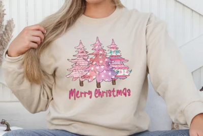 Women Merry Christmas Sweatshirt