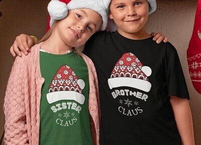 Daddy Claus Matching Christmas Family Shirt