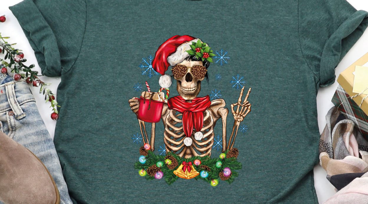 Christmas Skeleton Shirt