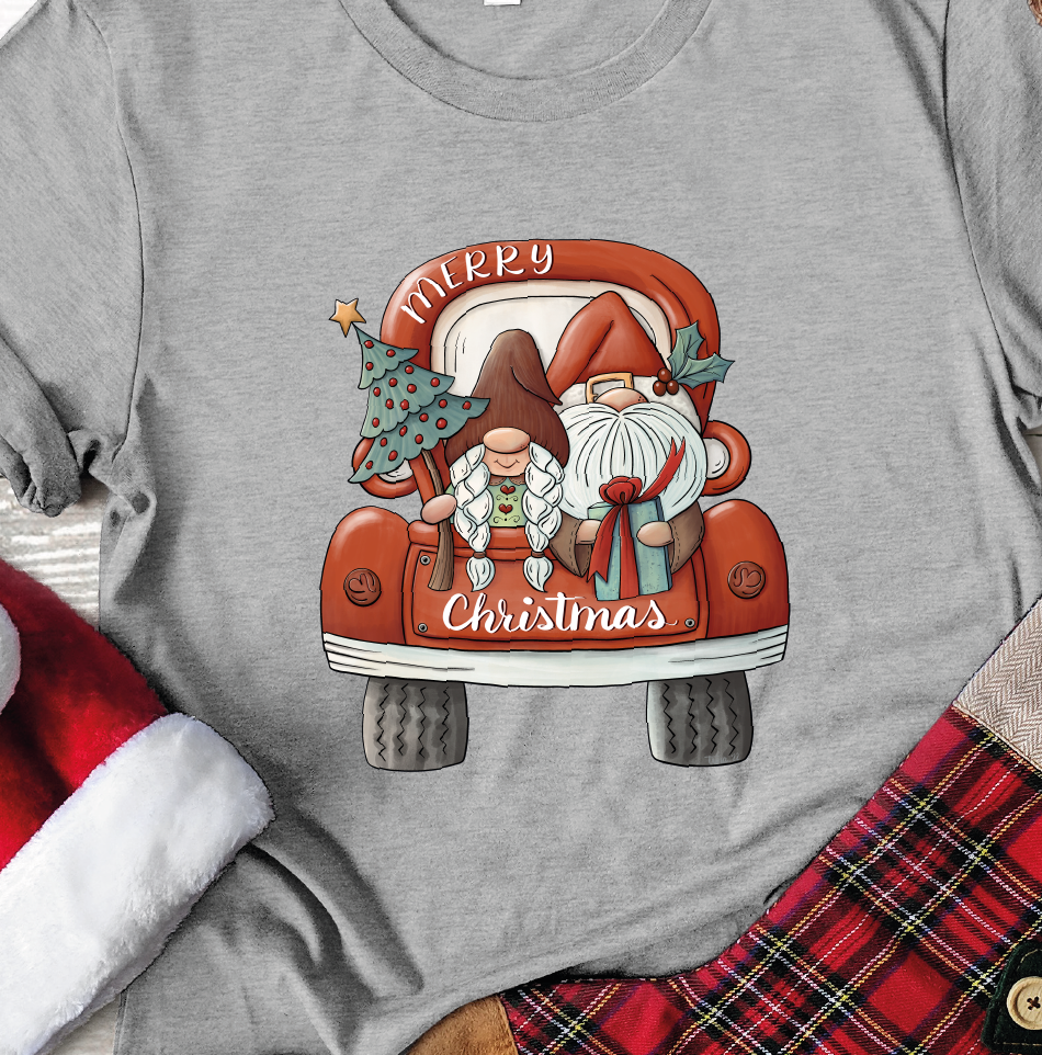 Merry Christmas Cute Gnome Shirt