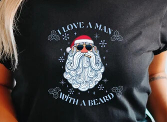 I Love A Man With A Bread Christmas Shirt