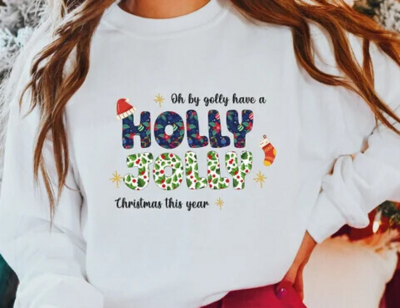 Holly Jolly Christmas Sweatshirt