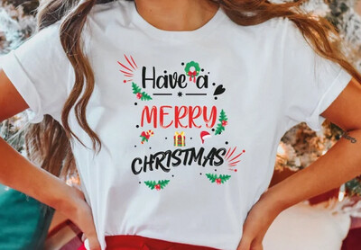 Unisex Have a Merry Christmas Design Shirt