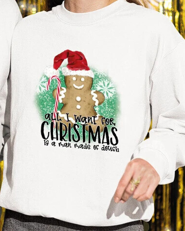 Unisex All I Want For Christmas Design Sweatshirt
