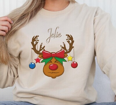 Christmas Reindeer Sweatshirt