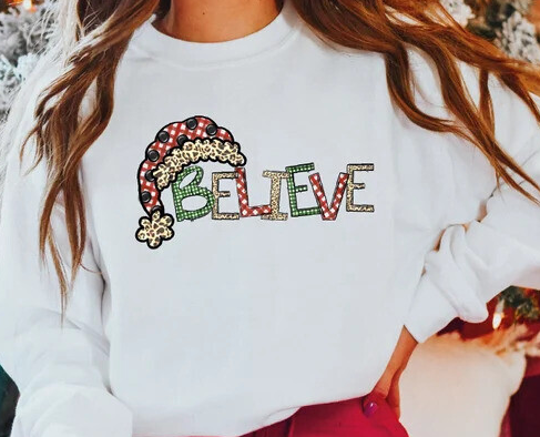 Unisex Believe Christmas Sweatshirt