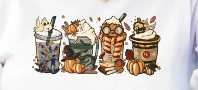 Magic Hp Coffee Latte Christmas Shirt, HP Fall Coffee Tee