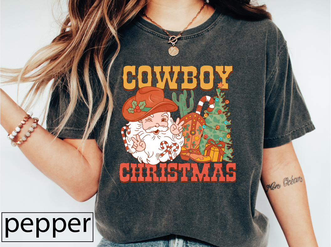 Cowboy Christmas Shirt