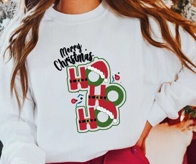 Merry Christmas Ho Ho Ho Sweatshirt