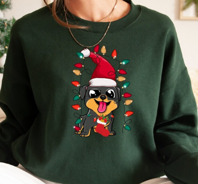 Christmas Dogs Sweatshirt, Christmas Gifts, Animal Hoodie