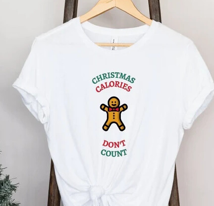 Unisex Christmas Calories Dont Count Shirt