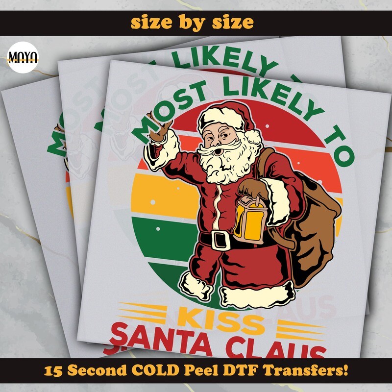 Most Likely To Kiss Santa Claus