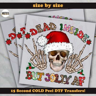 Christmas Dead Inside But Jolly Af