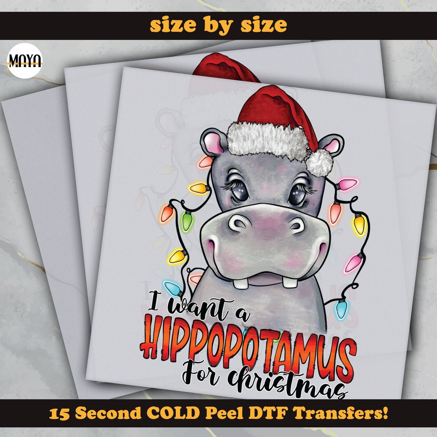 Christmas I Want A Hippopotamus