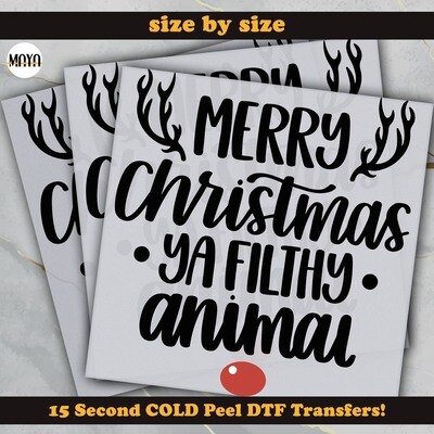 Merry Christmas Ya Fılthy Animal