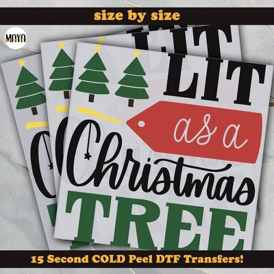 Lit As A Christmas Tree