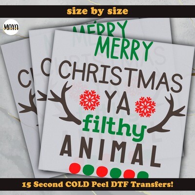 Merry Christmas Ya Filthy Animal