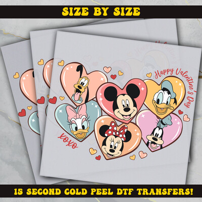 Mickey  and Co Valentines Day Ready To Press
