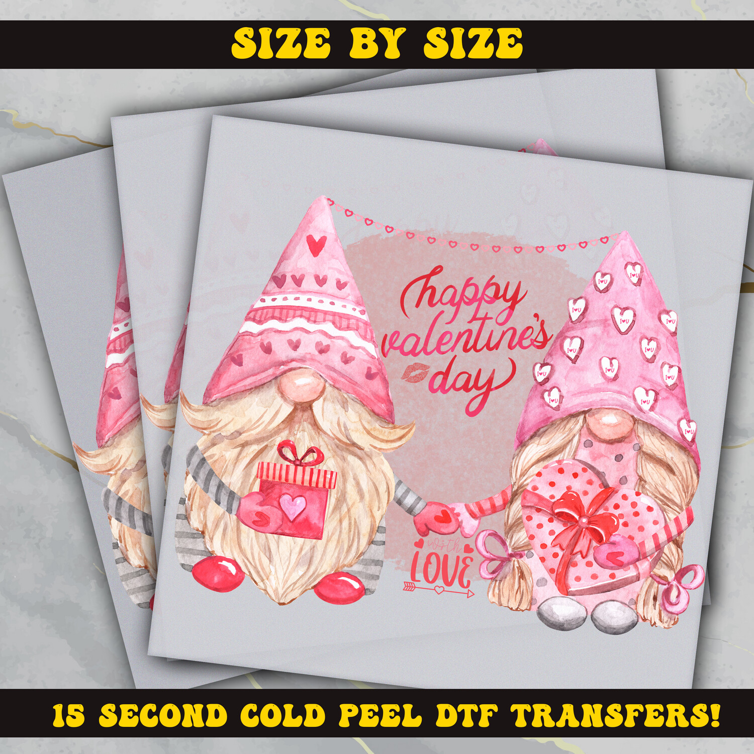 Happy Valentines Day, Gnome,  Ready To Press