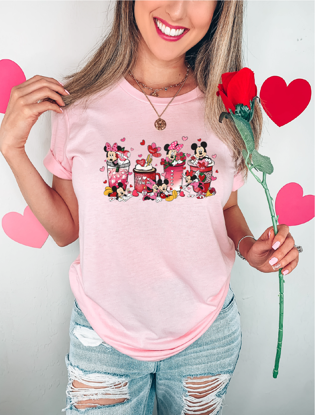 Disney Coffee Shirt, Disney Valeentines Shirt