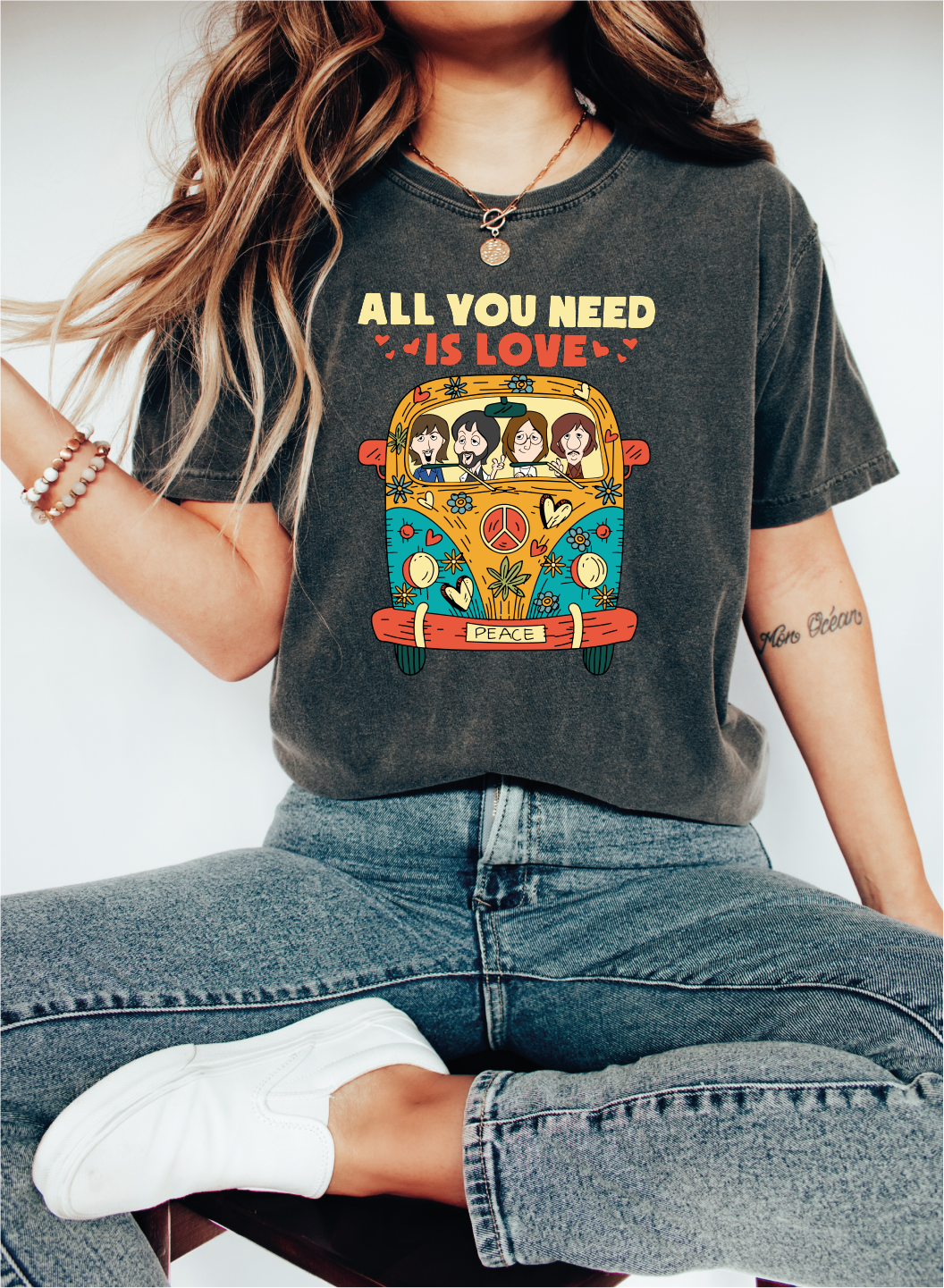 All You Needs Is Love Shirt, Comfort Colors Love Shirt