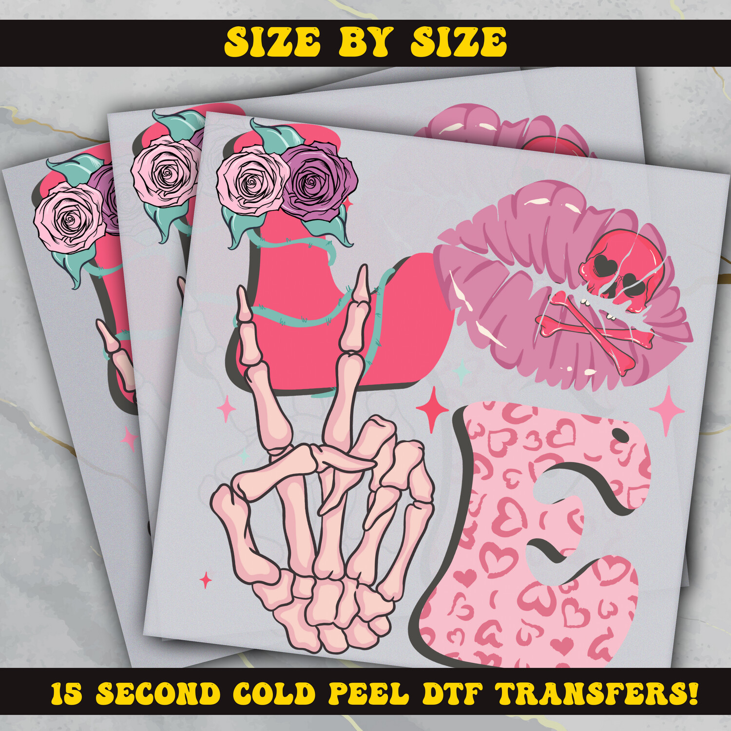 Love Valentines Day  DTF Ready To Press