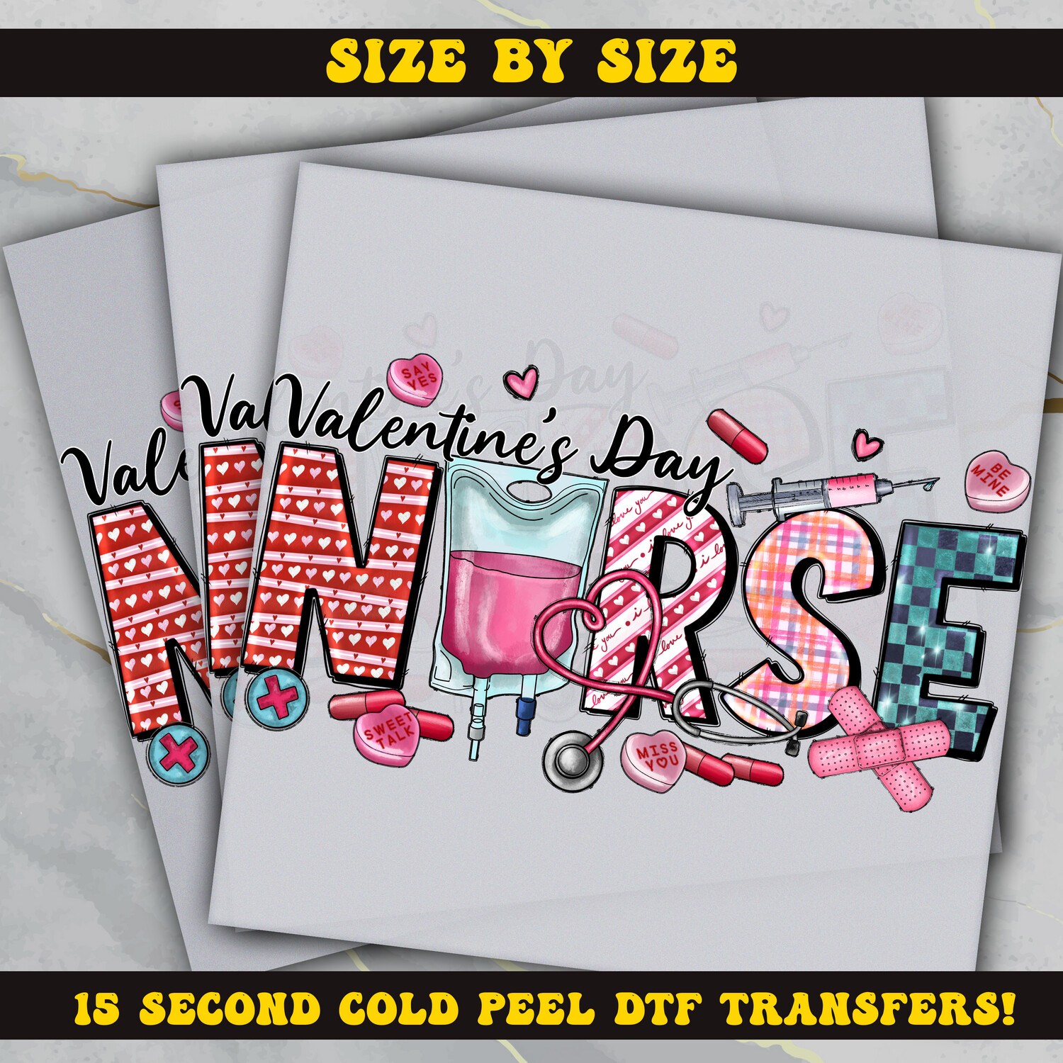 Nurse Valentines Day Ready To Press