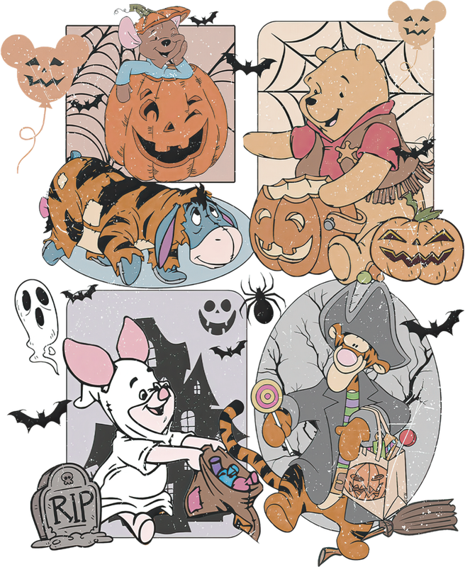 Winidi Pooh Halloween Ready For Press