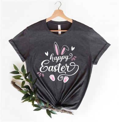 Happy Easter Shirt, Happy Easter Bunnies Shirt, Women Easter Tshirt