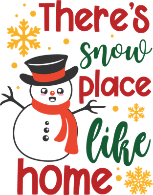 Christmas There Is Snow Place Lıke Home