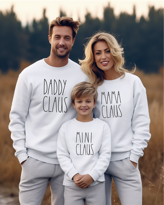 Custom Claus Family Sweatshirt