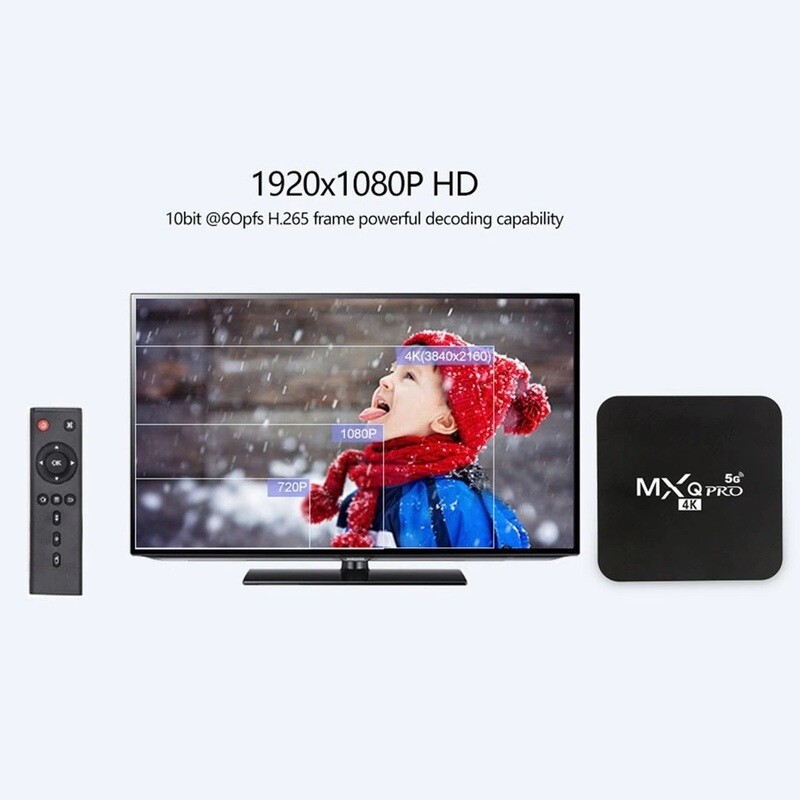 4K Android Smart TV Box