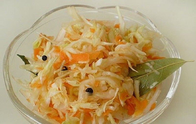 Ukrainian style Crispy Sauerkraut