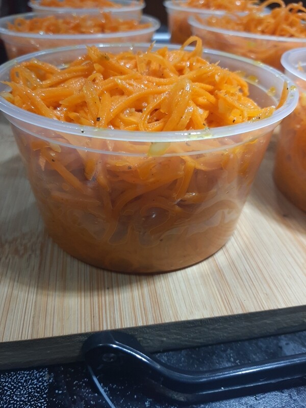 Homemade Korean-style carrots  370g