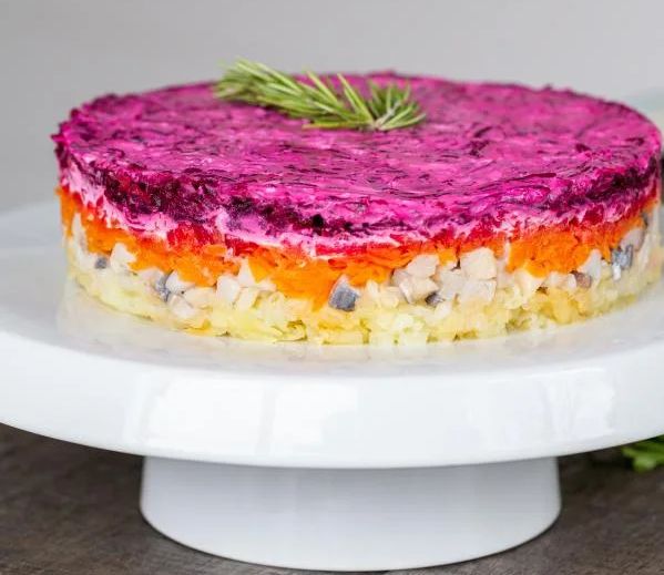 Herring Egg Salad (Shuba)