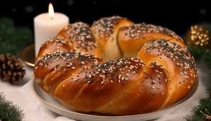 Ukrainian Christmas kolach