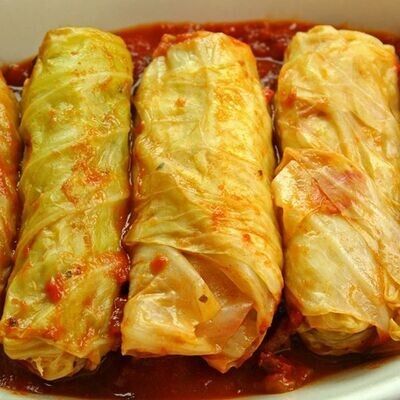Cabbage rolls (meatless)