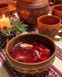 Christmas Eve borscht