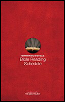 Chronological Bible Reading Schedule