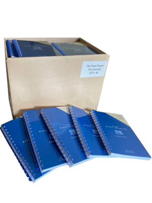 Box of Trio Bible Reading Journals (46 at $6 each)