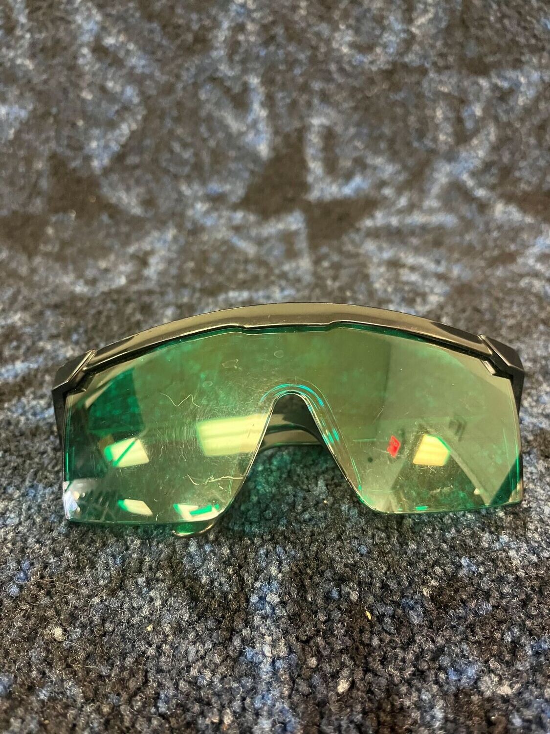 Green Protective Glasses